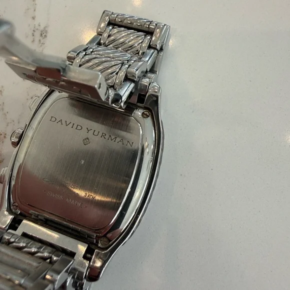 David Yurman 35mm Diamond Thoroughbred Chronograph T307-CST Quartz Watch